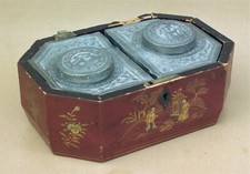 Ancienne boite à thé