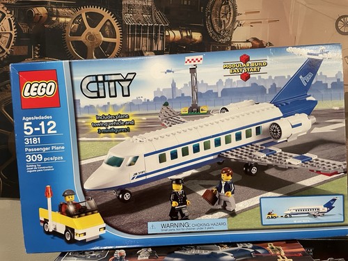 Lego city passenger plane - city:,