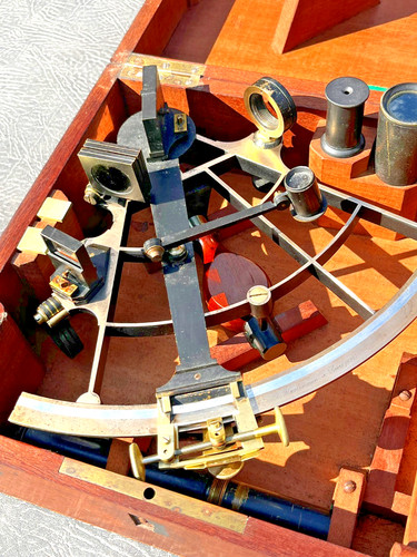 Instrument marine sextant - instrument,
