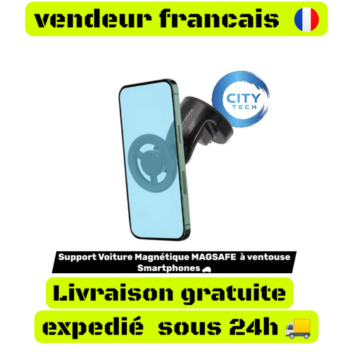 Support voiture magnétique - voiture,