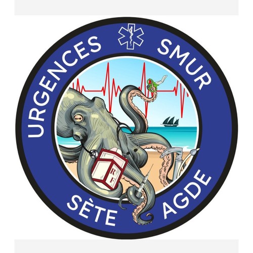 Ecussons smur urgences - et, agde