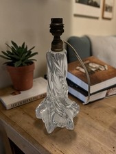 Lampe cristal Baccarat vintage