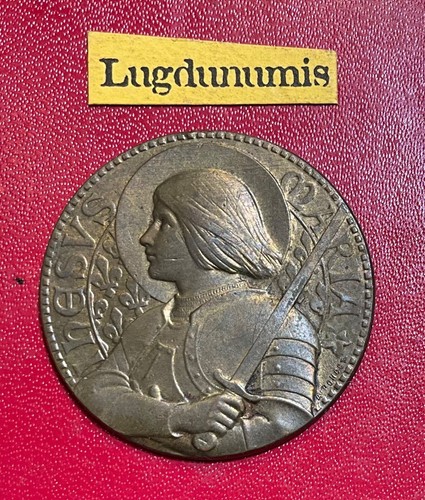 Médaille jeanne d - médaille,