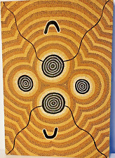 Peinture aborigène originale – William Sandy (Papunya Tula, 1990)