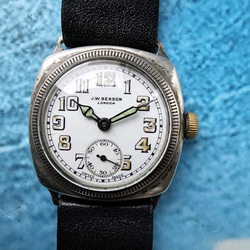 Montre homme vintage argentée - montre,