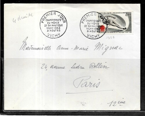 F173 lettre vichy - lettre, de