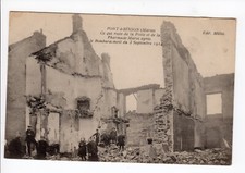 CPA 51 -PORT A BINSON -BOMBARDEMENT 3 SEPTEMBRE 1914