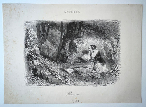 Penserosa lithographie - penserosa,