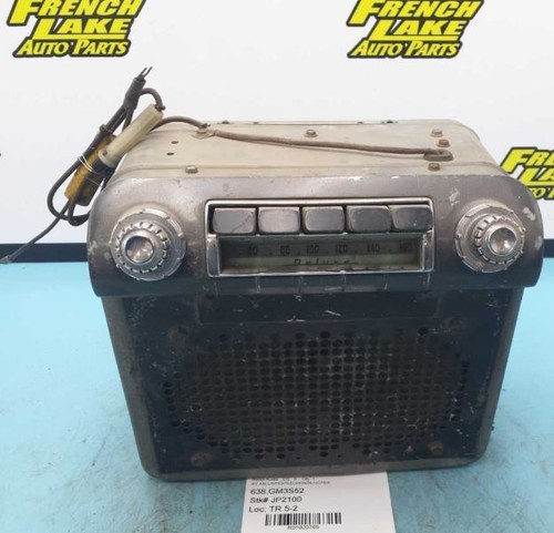 Volt radio fits 1952 - 6-volt,