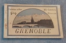 Album Cpa Grenoble , Carnet 12