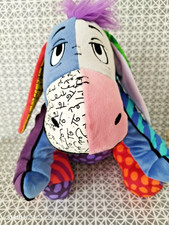 Peluche doudou Bourriquet multicolore Disney by Britto for Enesco 32 cm