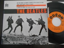 THE BEATLES MEGA RARE FRENCH EP SOE 3741 SHE LOVES YOU TYPE  13  AVEC LANGUETTE
