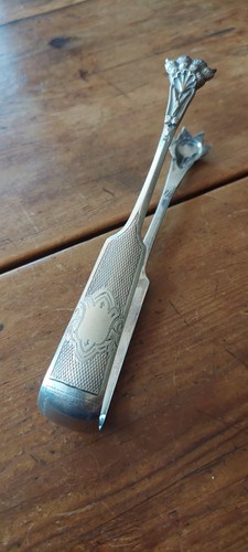 Pince sucre argent - à,
