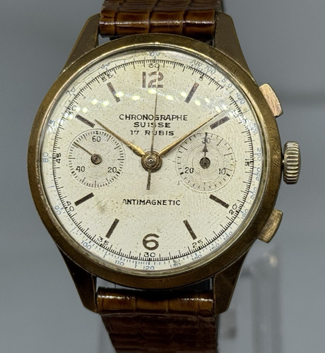 Vintage chronographe suisse - chronographe,