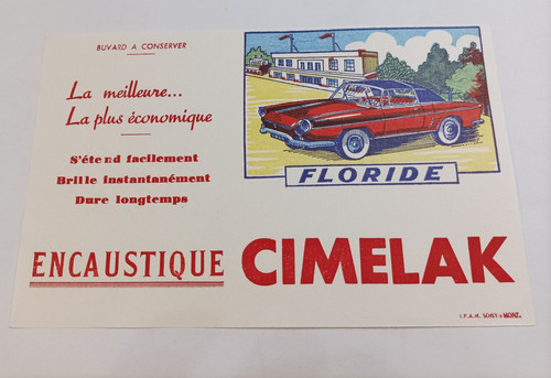 Ancien buvard cimelak - buvard,