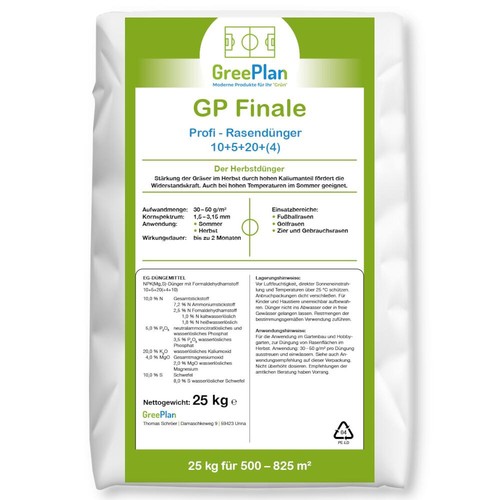 Greenplan finale engrais - greenplan, gp