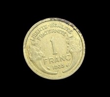 France,  1 franc 1935 Morlon
