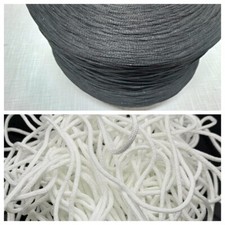 Elastique Rond Tubulaire Blanc