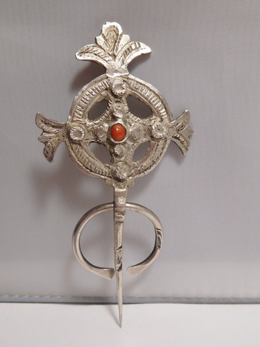 Rare fibule xixeme argent - rare,