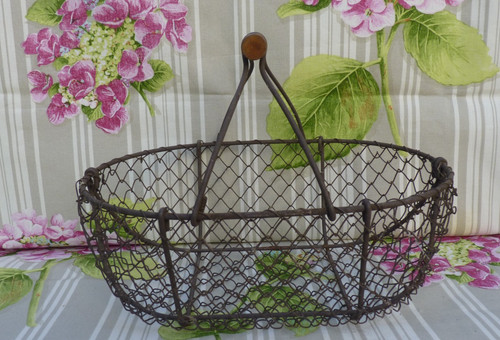 Panier fil fer coquillage - fil,