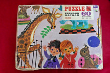 Puzzle NINA Fernand Nathan 60 pièces LE ZOO - Boite abimée - Puzzle 1969