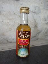 Mignonnette bouteille Punch Fajou fruit de la passion Sica 5 cl non ouvert