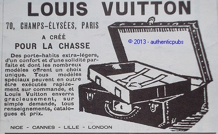 Publicite 1925 louis vuitton - publicite,