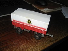 MAJORETTE Grande remorque fire rescue 15cm x 5cm bon etat