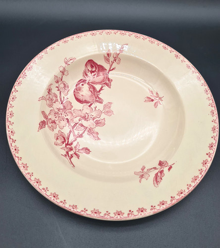 Assiette creuse terre fer - assiette, de
