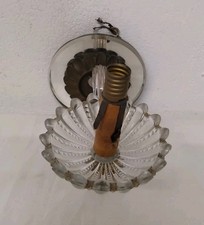 Ancienne Applique Murale En Verre Vintage (Réf : CH36)