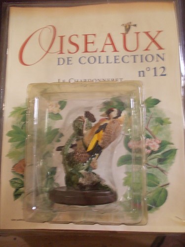 Chardonneret oiseau eaglemoss - chardonneret,