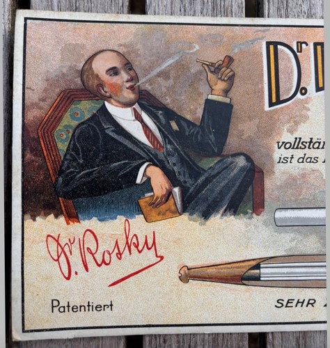 Ancien carton publicitaire