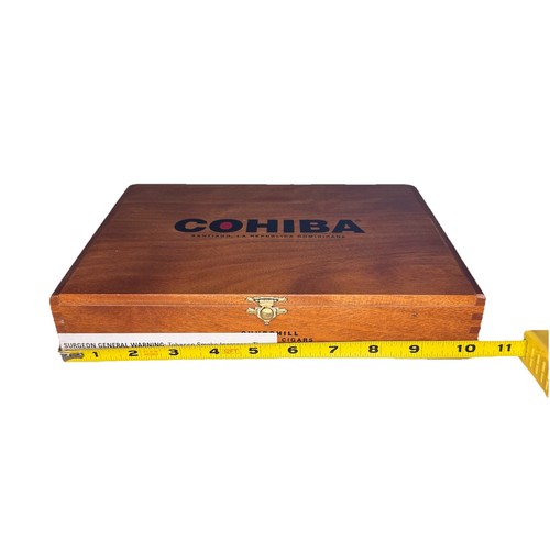 Empty cohiba churchill red - red, dot