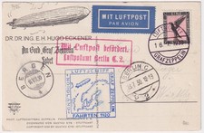 Zeppelinpost Lz 127 Mi.n ° 89