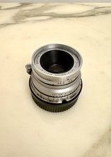 Leica Summaron 35mm f/3.5 LTM Lens with M-Mount Adapter