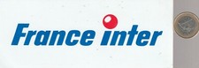 AUTOCOLLANT.  Radio. FRANCE INTER