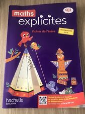 LIVRE MATHS EXPLICITES CE2