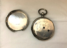 Ancienne montre à gousset en argent massif Marque TELEPHONE russe? collection