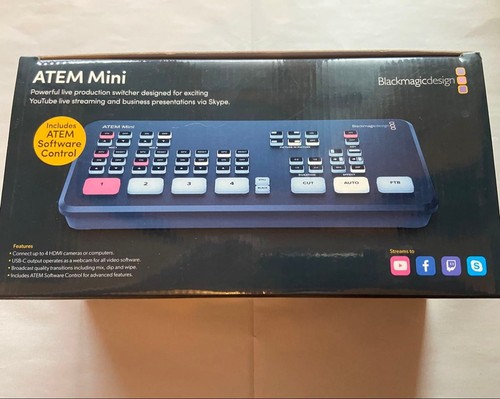 Blackmagic design atem mini - design,