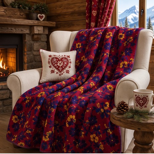 Plaid chaud laine bouillie - en,