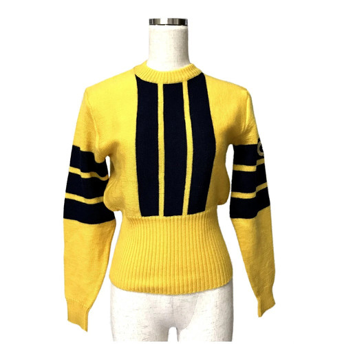 Pull vintage ski - tricot, laine