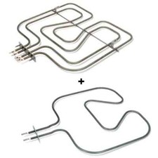 Paire de résistances supérieure et inférieure four Rex Electrolux Aeg