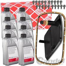 Febi Filtre Hydraulique + 8L Atf Huile 5 Transition Automatique Convient pour