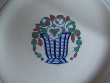 ASSIETTE SUR PIED ART DECO