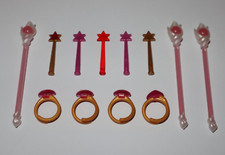 Playmobil Lot 12 Accessoire Personnage Fée Baguette Magique Magie