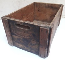 Caisse L57xP37xH26,5cm de transport bois poignées intégrées Wooden carrying case