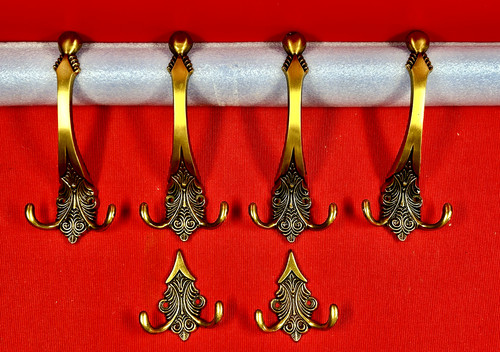 Lot patères porte - de,