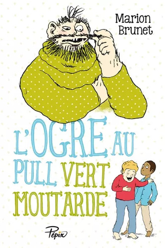 Ogre pull vert moutarde - au,