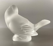 Oiseau moineau Cristal Lalique