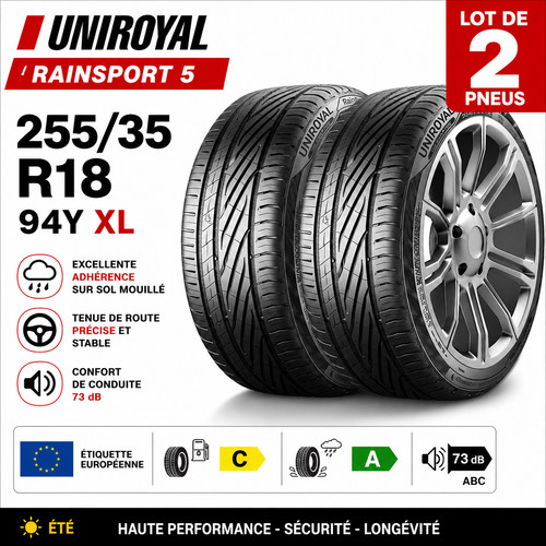 Lot pneus 255 r18 - pneus, 94y